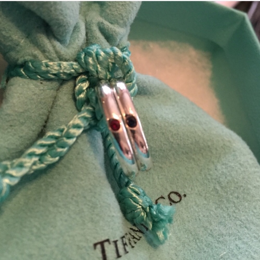 2 Tiffany & Co. .925 Silver Rings.